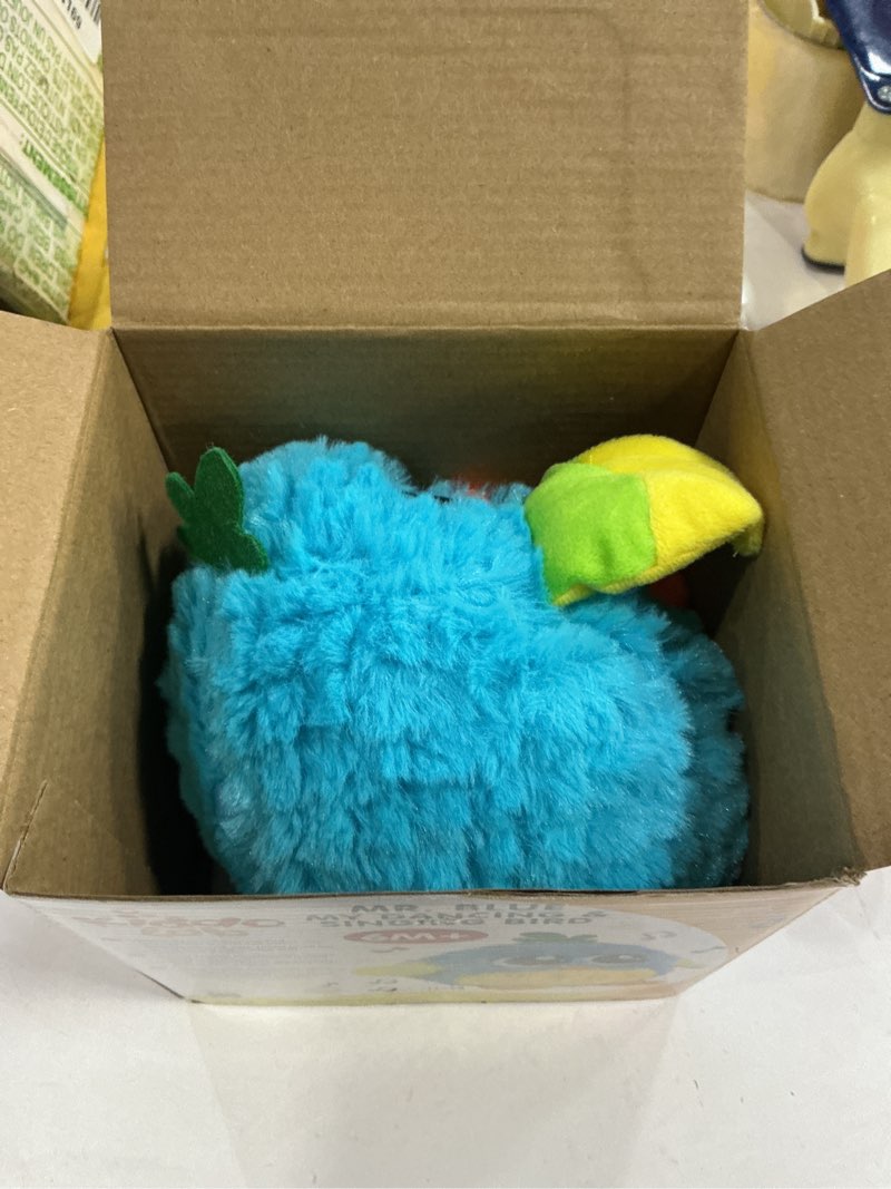 Condition photo showing New/Like New for My Dancing and Singing Bird Mr. Blue - Musical Toys for Toddlers and Infants. Sound and Touch Activated Blue Bird Toy for Girls and Boys  Infant Toys Ages 6-12 Months  18 Months  1 2 3 4 5 6 Years.