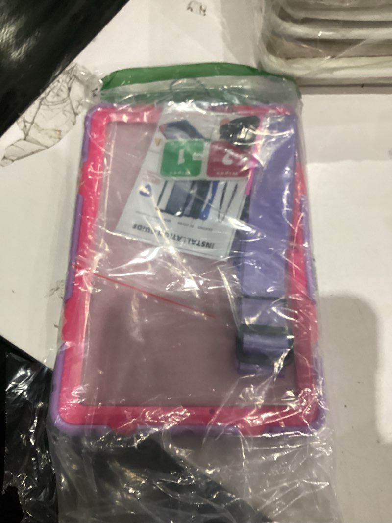 Condition photo showing As Is for OKP Case for Samsung Galaxy Tab A9+ Plus 11 Inch 2023/ A11 Plus 2025, Shockproof Rugged 11" Galaxy A9+/ A11+ Tablet Cover with Built-in Screen Protector, Shoulder Strap, Kickstand, Pink+Light Pink Pink+Light Pink for Samsung Galaxy Tab A9+/A11+ Plus 11 inch