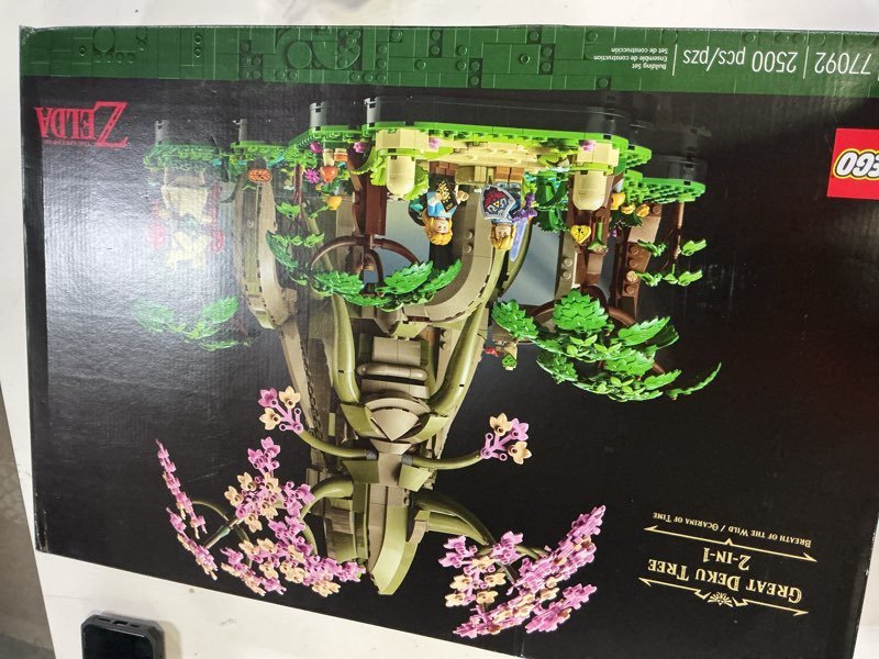 Condition photo showing Good Condition for lego the legend of zelda great deku tree 2in1 - model building set for adults, ages 18+ - collectible zelda kit for home decor, office or bedroom - gift idea for fans of video game - 77092