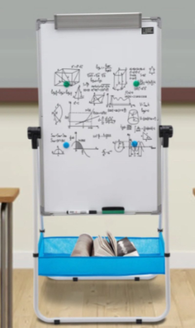 Freestanding Reversible Magnetic Small (60 - 120 Cm) Whiteboard