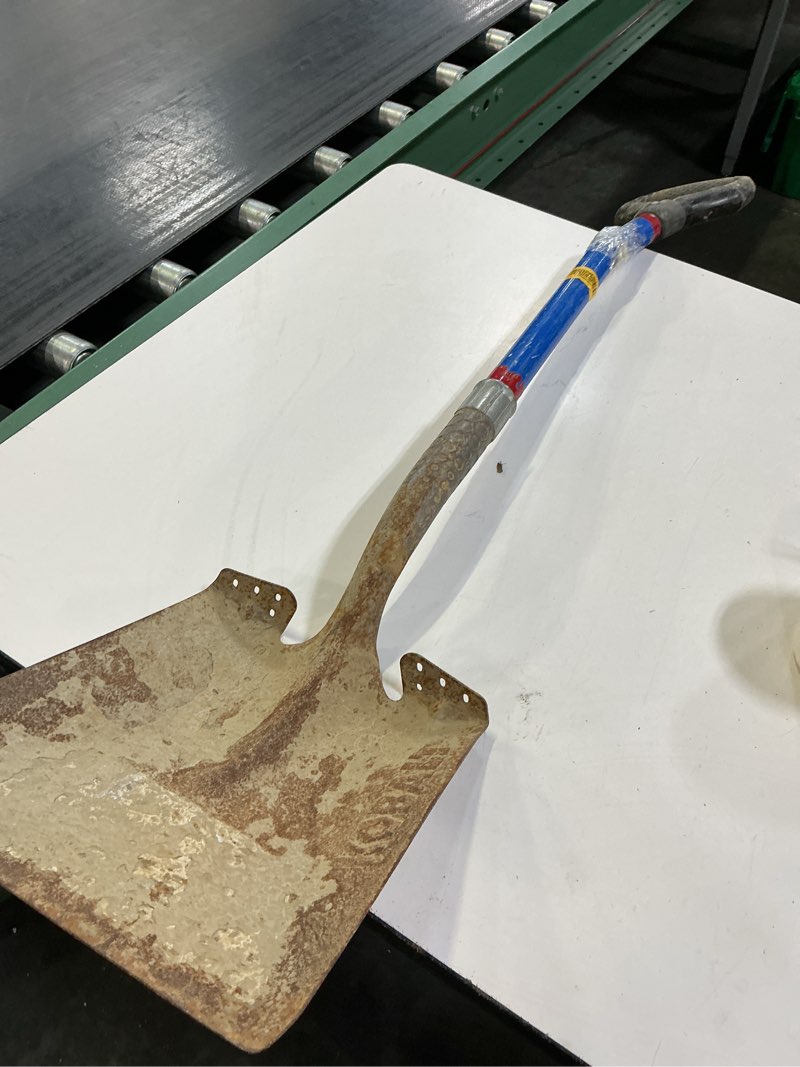 Condition photo showing As Is for kobalt 20.5-in fiberglass d-handle transfer shovel