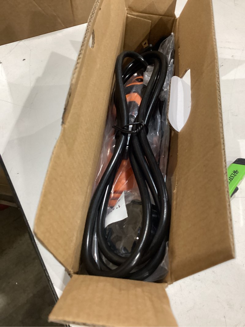Condition photo showing New/Like New for sharp pebble electric chainsaw sharpener kit - comes with chain saw sharpener tool, 4 file size sharpening wheel bits, angle attachment, wrench & ebook