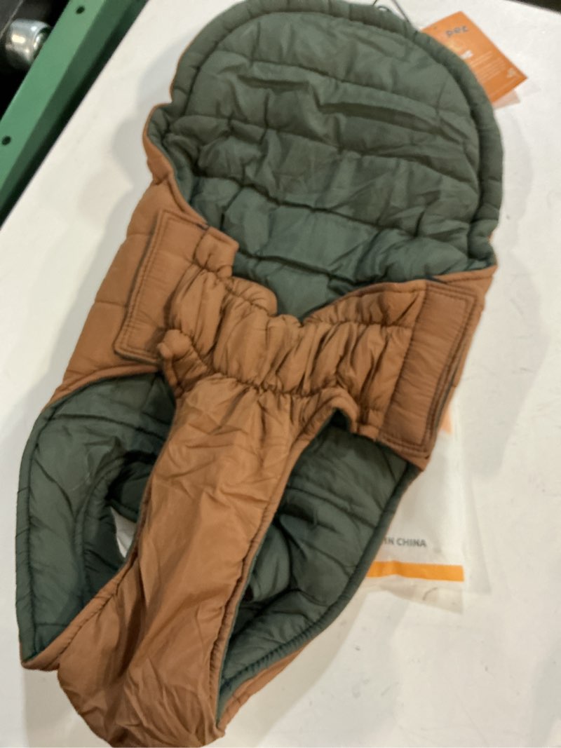 Condition photo showing Good Condition for (Size:L)Lelepet Reversible Dog Coat Waterproof Dog Jacket Windproof Puffer Vest for Winter Warm Lightweight Coats for Medium Dogs Adjustbale Hook & Loop Pet Apparel with Leash Hole, French Bulldog, Brown L L Brown