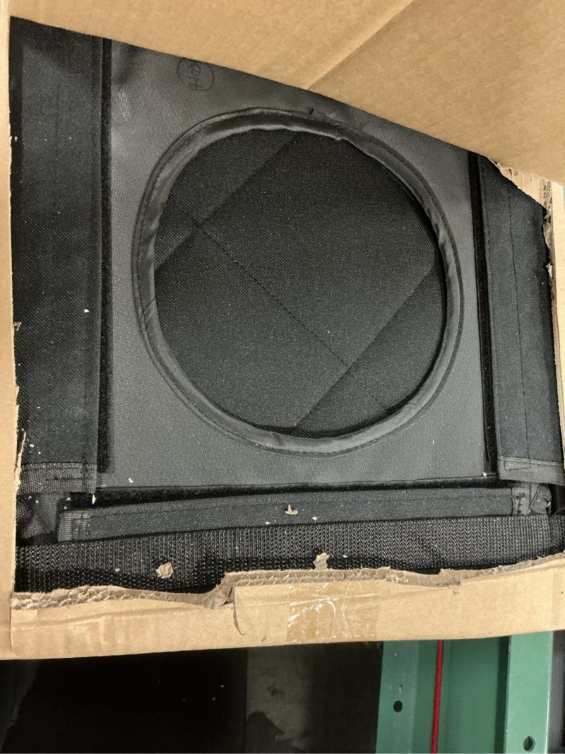 Condition photo showing Good Condition for K&H Pet Products Hangin Cat Tree Door Mounted Cat Furniture, Space Saving Multi-Level Wall Perch Hammock Bed, Interconnecting Levels, Collapsible, Tool-Free Assembly - Gray - Fits Doors <80in H