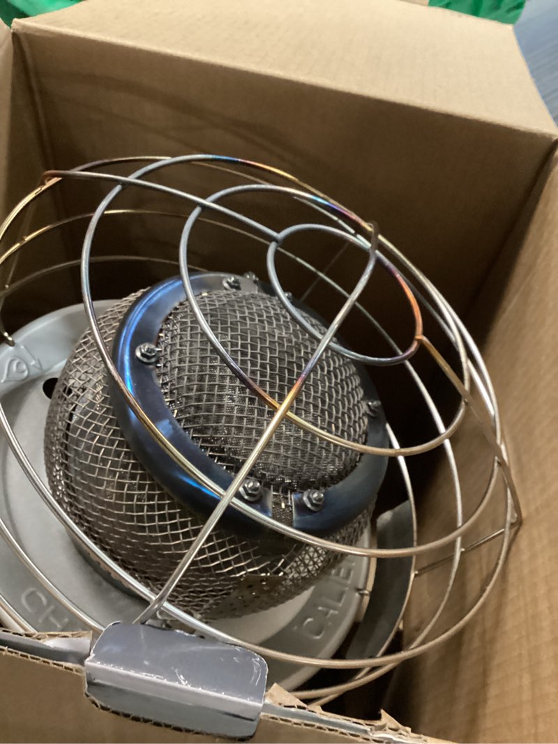 Condition photo showing Good Condition for Mr. Heater Brand 45 000 BTU 540 Degree Outdoor Safety Propane Tank Top Space Heater