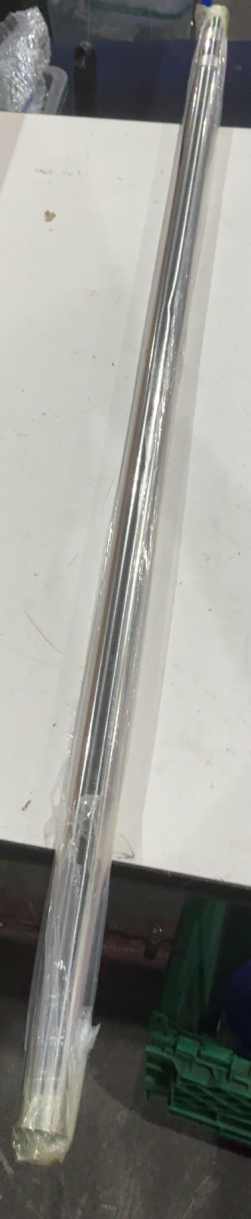 Condition photo showing As Is for extension pole adjustable telescopic rod extendable pole 