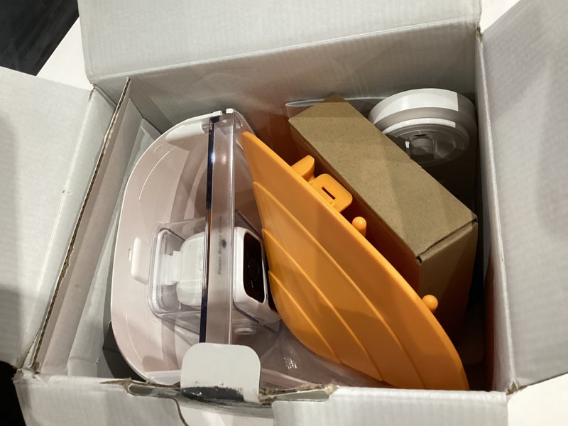 Condition photo showing Good Condition for soliom bf09 bird feeder with camera wireless outdoor,smart feeder camera with ai identify species,backyard watching gift,auto record bird video,instant notifications, us