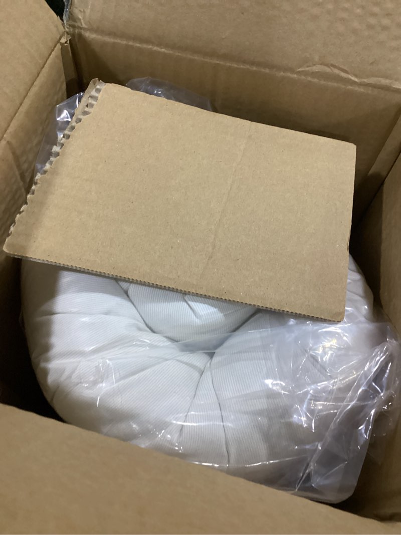 Condition photo showing Good Condition for sleep philosophy copper infused 100% polyester microfiber mattress pad white twin