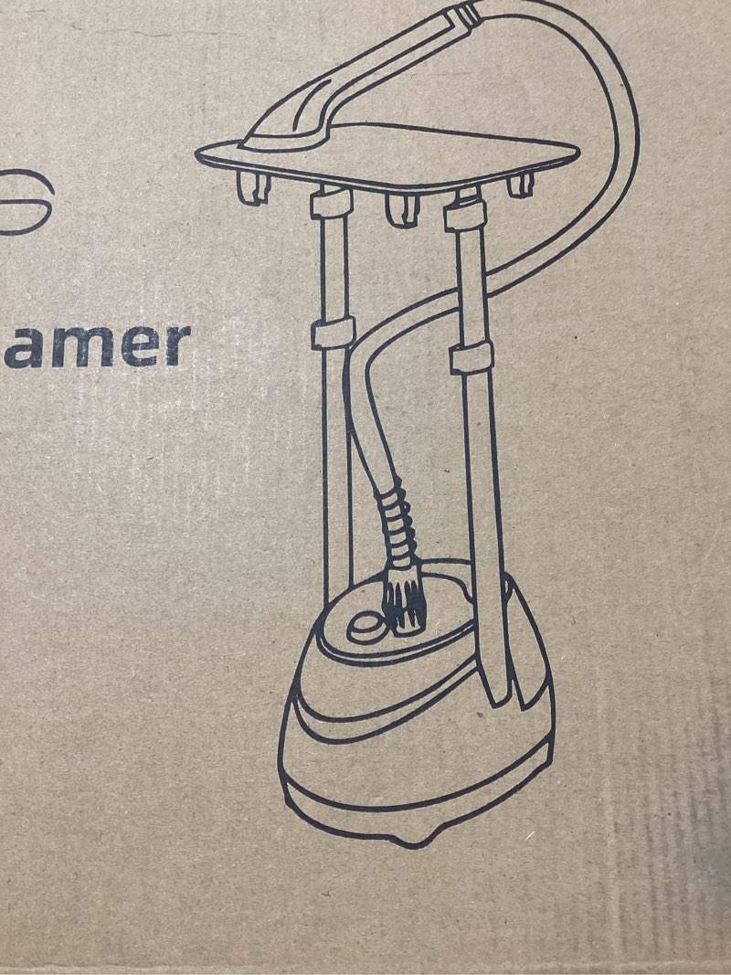 HAPAIS Steamer for Clothes,1800W Standing Garment Steamer 30s Heat-up with Adjustable Stable Double 