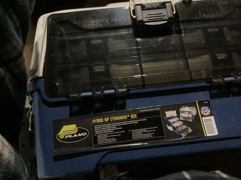 Condition photo showing As Is for plano tackle systems hybrid hip 3 stowaway box 3113701