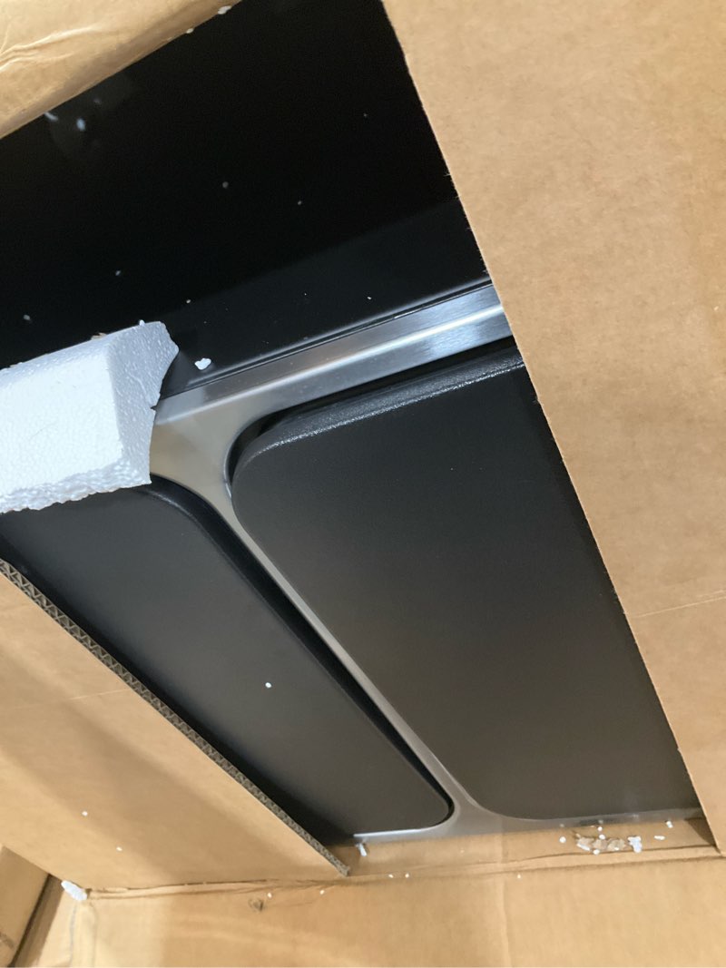Condition photo showing Good Condition for songmics trash can, 2 x 10.6 gallon (2 x 40 l) garbage can for kitchen, with 15 trash bags, 2 compartments, plastic inner buckets and hinged lids, airtight, black ultb730b80 black 2 x 10.6 gallon
