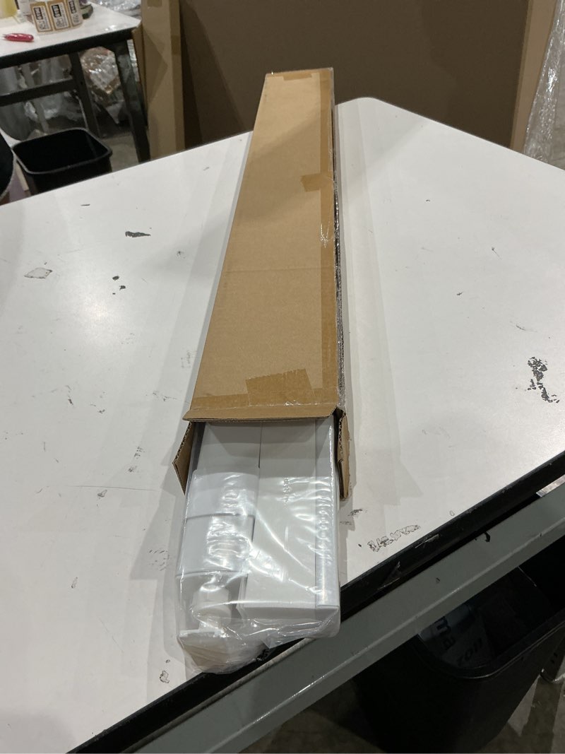 Condition photo showing Good Condition for lazblinds no tools no drill cordless cellular shades, light filtering honeycomb shades for home, thermal insulation blinds for windows, 32" w x 64" h, white light filtering-white 32" w x 64" h