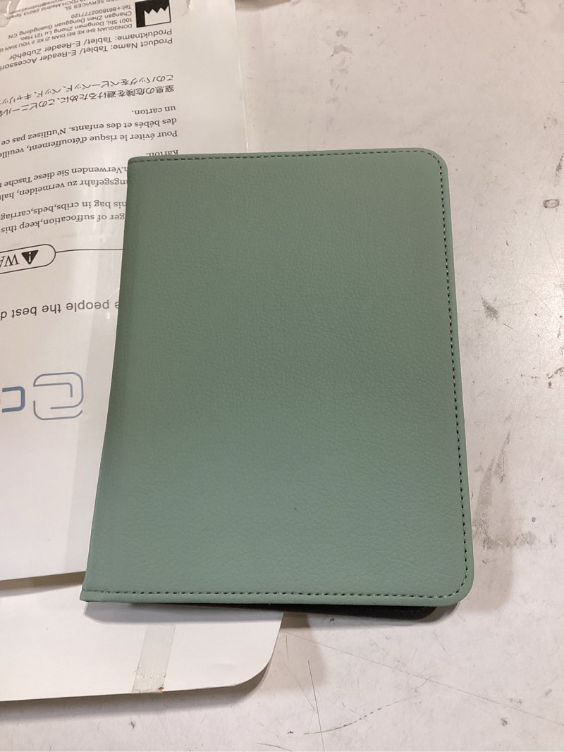 Condition photo showing Good Condition for cobak stand case for kindle paperwhite 12th gen (7", 2024, sa568b sa569p) and kindle colorsoft signature edition – not for 6.8" and 6" models, hand strap, auto sleep wake, hard shell, snut fit, sage 7" kindle paperwhite 12th agave green