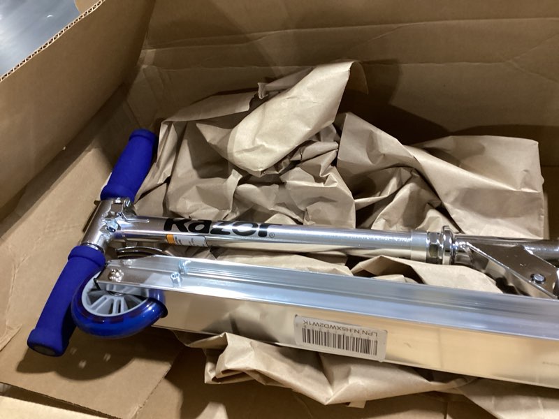 Condition photo showing Good Condition for Razor A Kick Scooter for Kids - Lightweight, Foldable, Aluminum Frame, and Adjustable Handlebars Blue