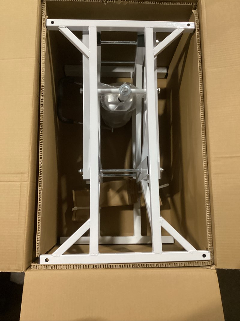 Condition photo showing Good Condition for 43" Pet Grooming Table, Adjustable Heavy Type Hydraulic Dog Grooming Table Upgraded Professional Drying Table Heavy Duty Frame with Adjustable Arm/Noose, Weight Capacity 330LBS, Black&White 43inch 43" Pet Grooming Table, Adjustable Heavy Type Hydraulic Dog Grooming Table Upgraded Professional Drying