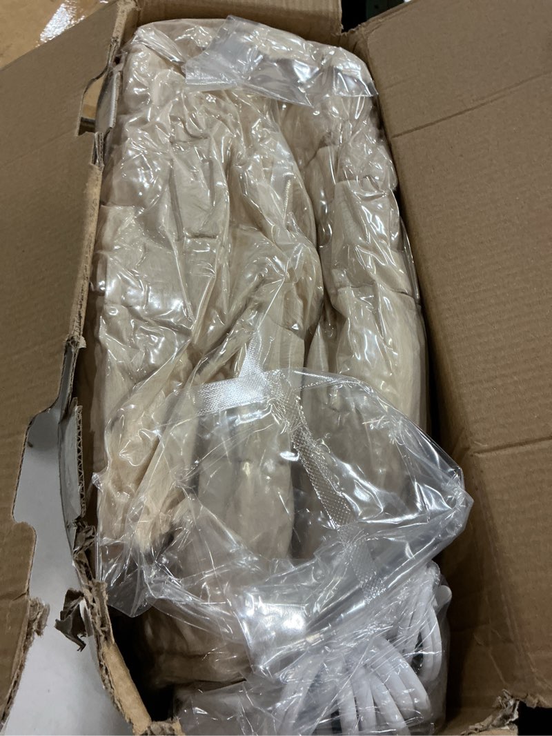 Condition photo showing New/Like New for HaloRest Heated Blanket Twin Size, Faux Fur Cozy Heating Blanket with Overheat Protection, 1/2/4/6/8 Hours Auto-Off 10 Heat Level, Machine Washable (62x84 Inches, Beige) Beige 62''*84''