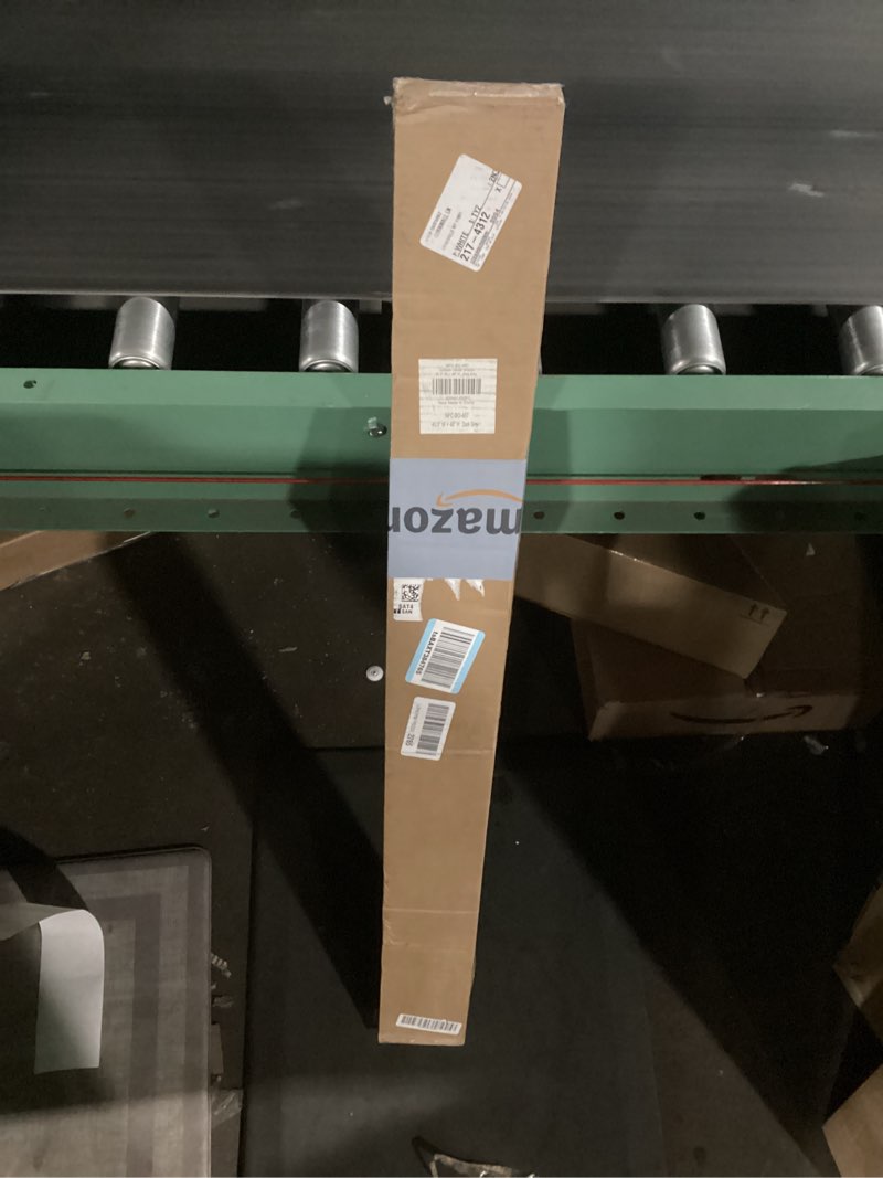 Condition photo showing New/Like New for lazblinds cordless cellular shades, no tools no drill blackout honeycomb shades pleated blinds for windows, 40.5'' w x 48'' h, dark grey blackout-dark grey 40 1/2'' w x 48'' h