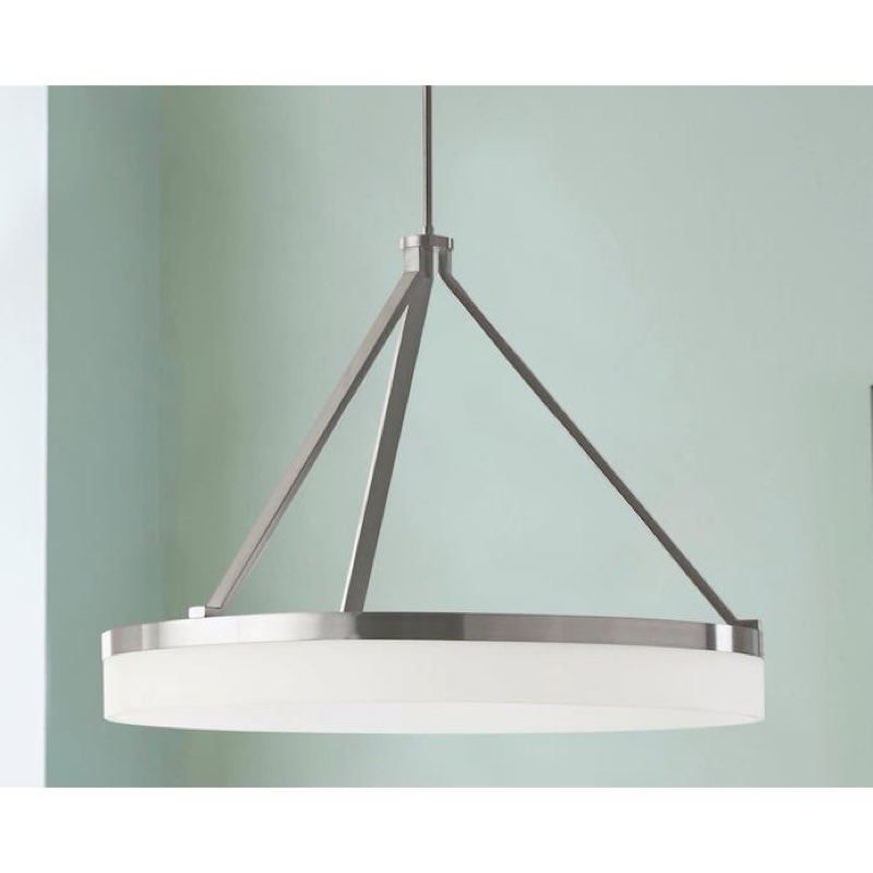 origin 21 lynnpark 1 -light brushed nickel modern/contemporary acrylic cylinder led
