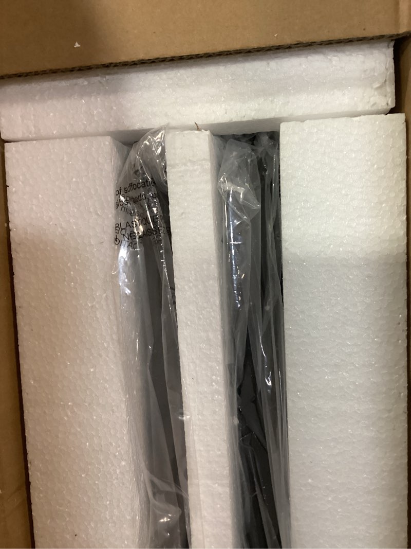 Condition photo showing Good Condition for edishine 47.2" led outdoor wall lights, 3cct & 10%-100% dimmable, ip65 waterproof, modern exterior lighting fixtures, linear long exterior wall light for house, yard, 2 pack, black black 47.2 in