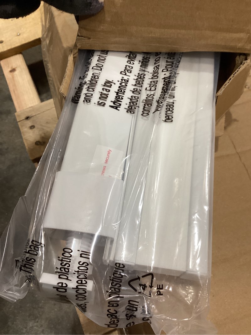 Condition photo showing Good Condition for chrisdowa cordless blackout roller shades for windows, thermal insulated uv protection pull down shades, total blackout window blinds for home, office, bedroom, door (22" w x 72" h, white) 22"w x 72"h white