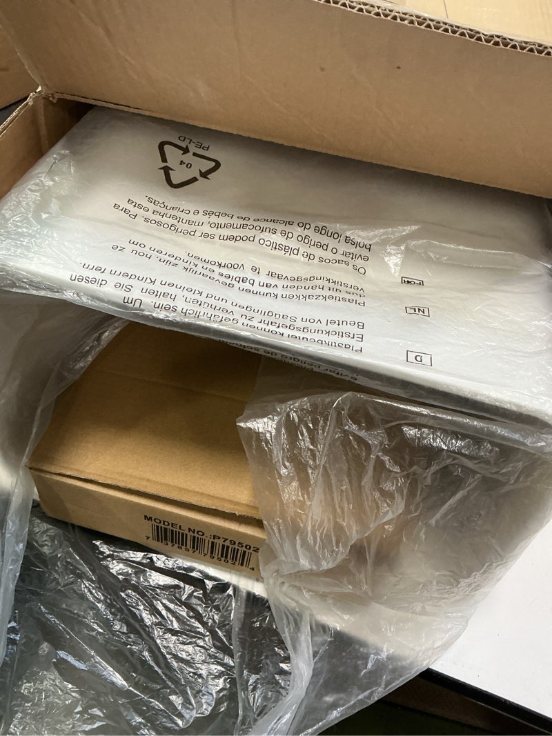 Condition photo showing New/Like New for SIMPLI-MAGIC 79502 13 Gallon Touchless Sensor Trash Can, Rectangle Garbage Bin, Perfect for Home, Ki