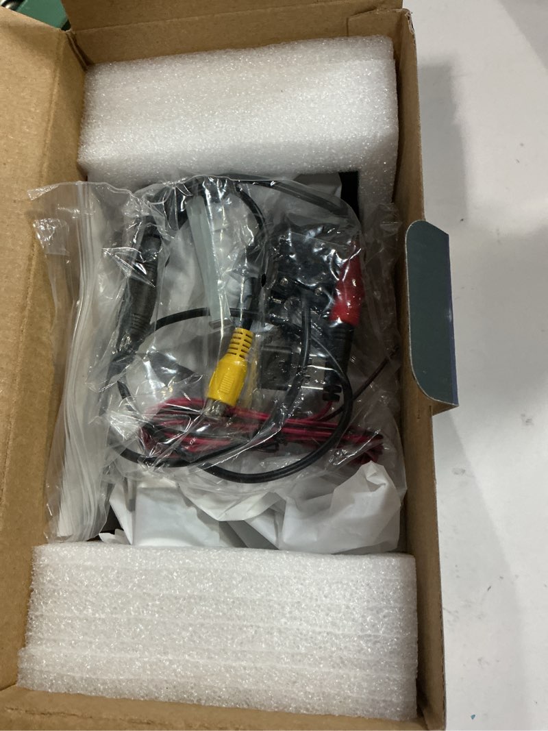 Condition photo showing Good Condition for [in?cell touchscreen] 6.36" single din car stereo with wireless/wired carplay & android auto, 240w dsp powerful sound with eq, mirrorlink, bluetooth hands?free, 12?led backup camera, am/fm radio