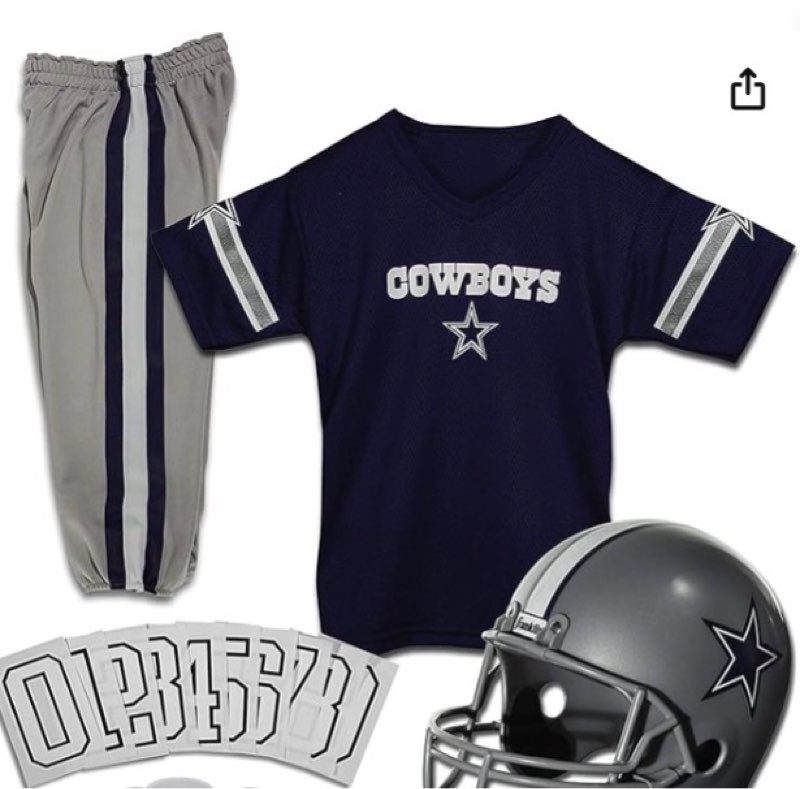 Franklin Sports NFL Kids Football Uniform Set - NFL Youth Football Costume for Boys & Girls