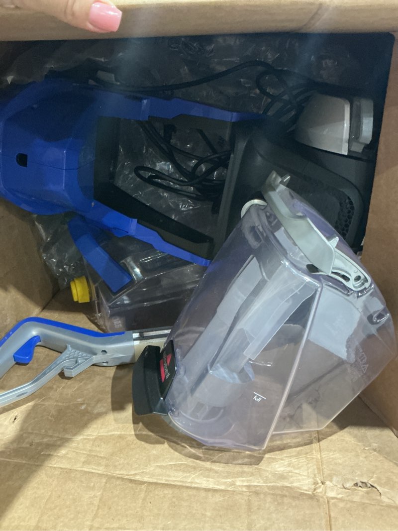 Condition photo showing As Is for bissell proheat 2x revolution pet turbo upright carpet cleaner, 35799 proheat revolution pet turbo