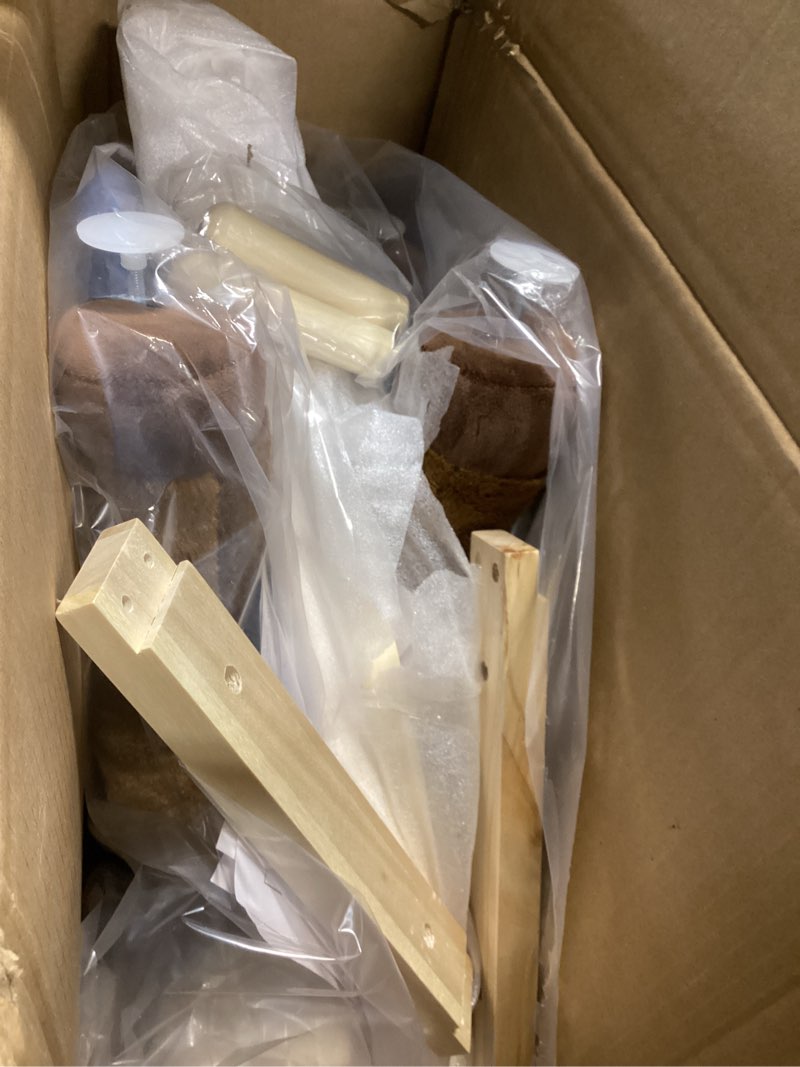 Condition photo showing Good Condition for Rocking Horse, Dark Brown Horse Rocker for Toddlers 18M+, Plush Ride on Horse Toy with Realistic Sound,Soft Stuffed Filling, CPC Certified Chestnut, Dark Brown Pony