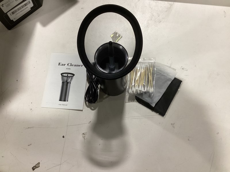 Condition photo showing New/Like New for Ear Wax Removal-Electric Ear Cleaner, Retractable Ear Cleaning Kit, Safe Ear Wax Removal Tool, Effective Ear Irrigation Flushing System, Waterproof Ear Washer for Humans with 4 Pressure Modes