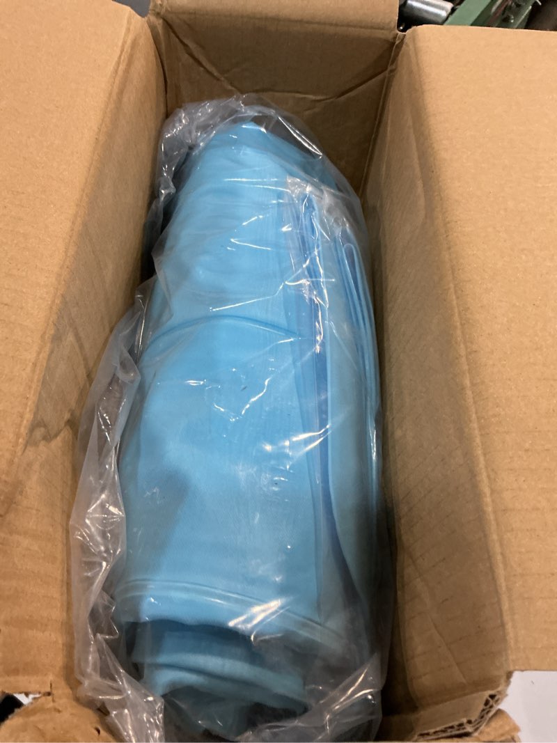 Condition photo showing Good Condition for sloosh inflatable tanning pool lounger float, 85" x 57" extra large pool floats adult with pillow, 4 in 1 suntan tub raft floatie,sunbathing bed lounge for water blow up ball pit party gifts, xl-blue blue x-large