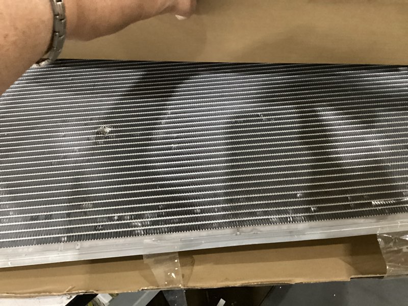 Condition photo showing As Is for dwvo radiator compatible with 2009 2010 2011 2012 2013 2014 2015 2016 2017 2018 ram 1500 2011 2012 2013 ram 2500 3500 3.6l 3.7l 4.7l 5.7l v6 v8 09-11 ram 1500 2500