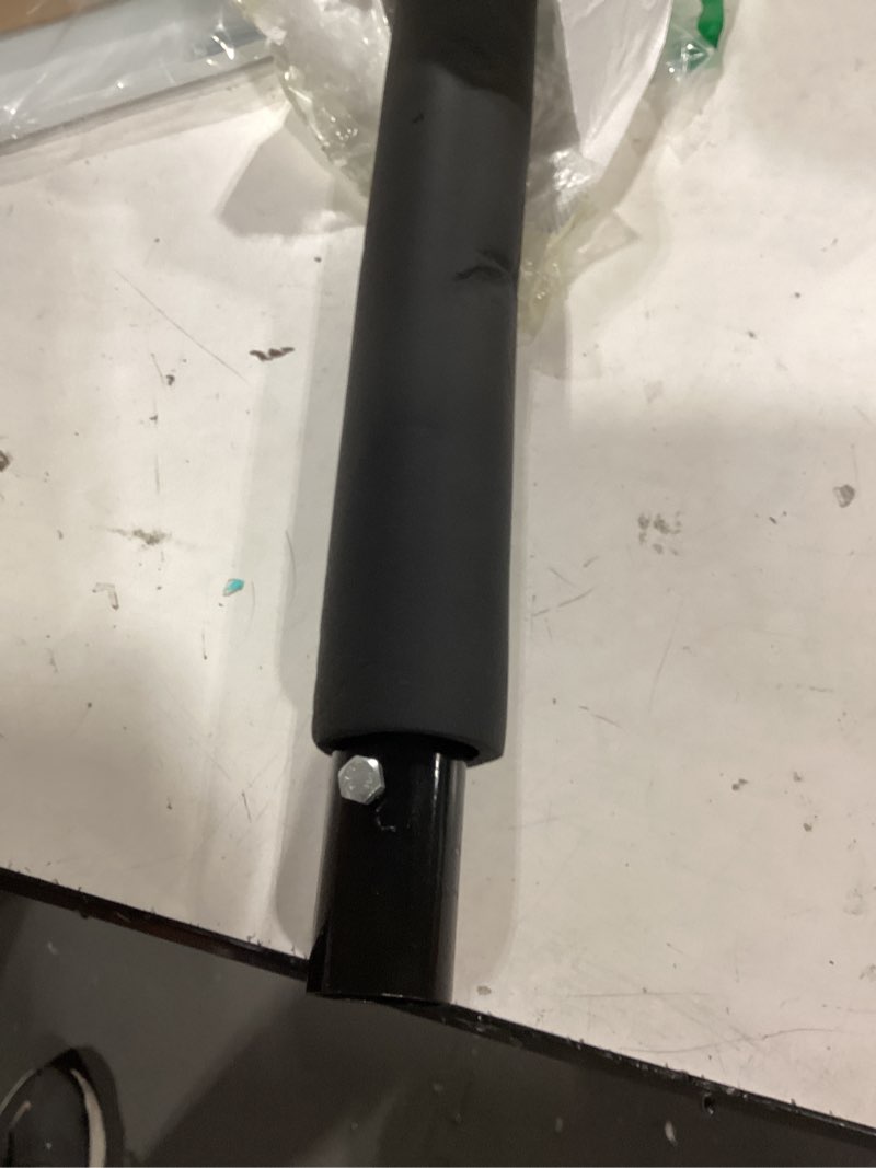 Condition photo showing As Is for solustre 3 ton hydraulic floor jack handle replacement with long square rod lever for garage and workshop use