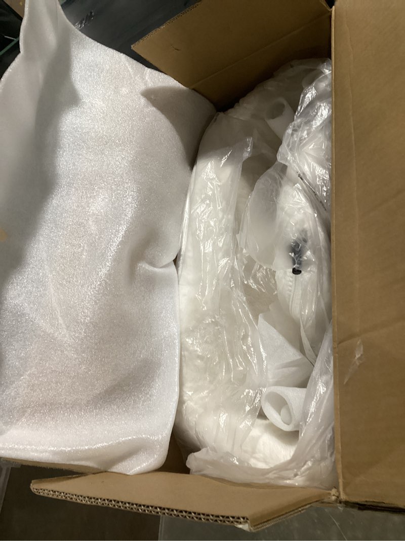Condition photo showing New/Like New for kcc furry desk chair, mid-century modern accent comfy armchair with faux fur for teen girls, wood look metal legs living dining room, home vanity makeup office no wheel, white. white 1 pc