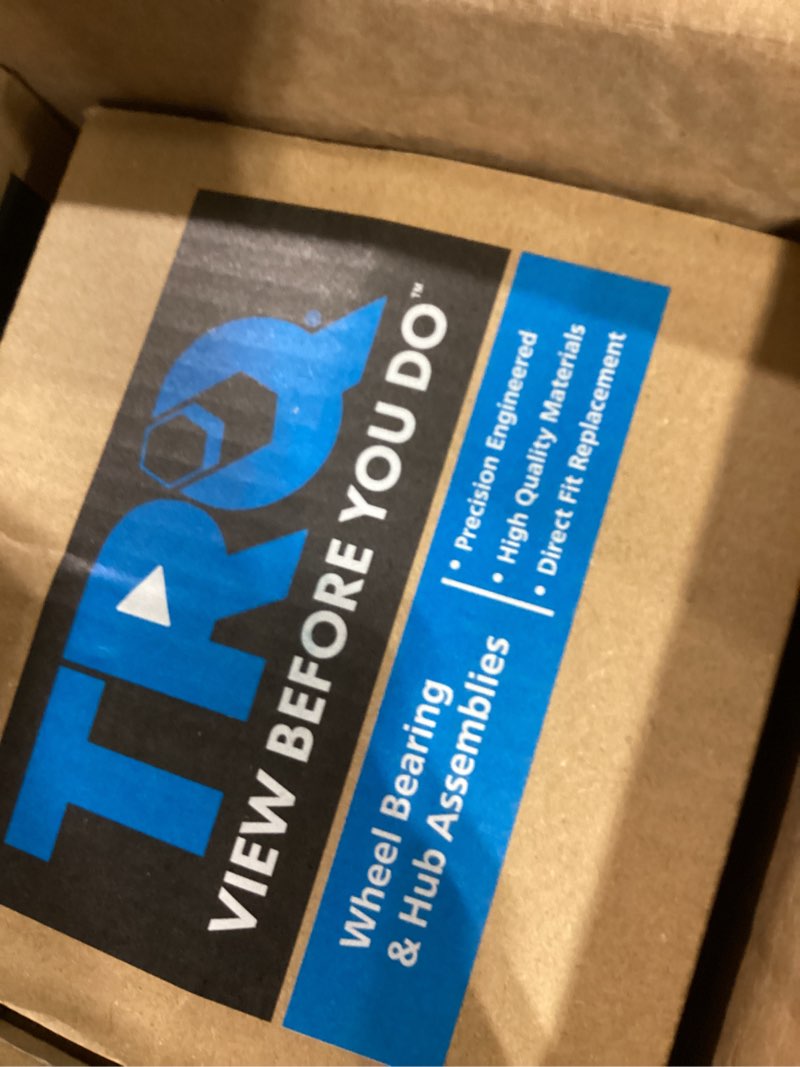 Condition photo showing As Is for TRQ 2 Piece Wheel Bearing & Hub Assembly Set Compatible with 2015-2020 Audi A3 Quattro S3 2017-2019 