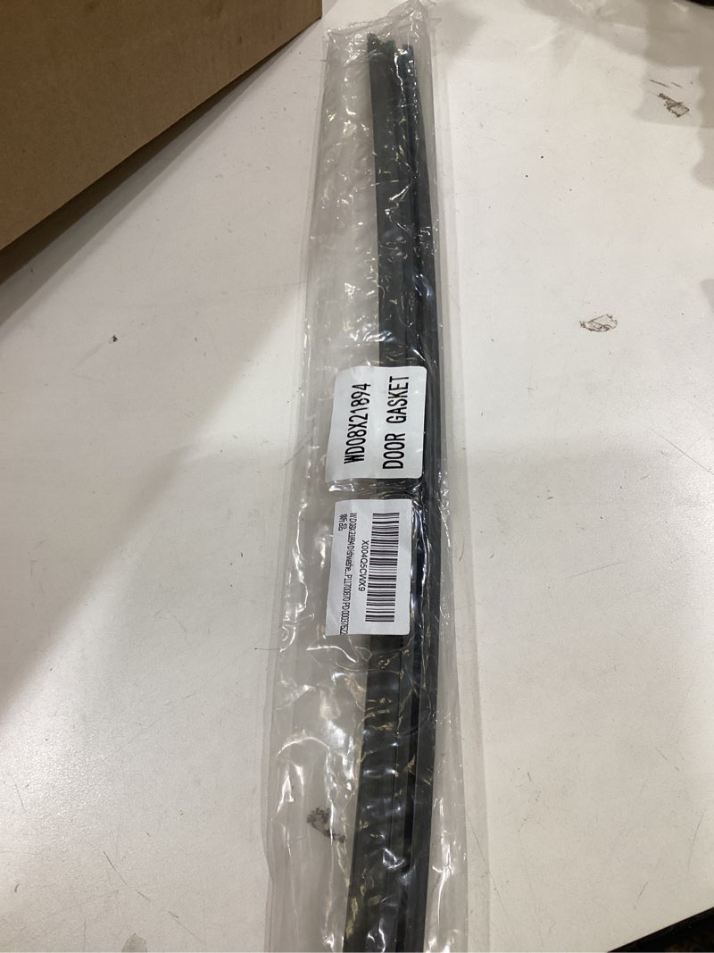 Condition photo showing As Is for wd08x21894 dishwasher lower door gasket seal compatible with ge and hotpoint dishwasher, replacement part wd08x10090 4164470 ap5980286 ps11700870 eap11700870 pd00037622