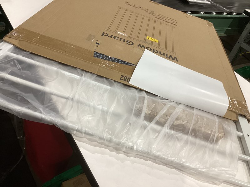 Condition photo showing Good Condition for Fairy Baby Window Guards for Children, Adjustable Wide Child Safety Window Guard Bars Prevents Accidental Falls, Home Security Childproof Interior Bar Guard for Windows Wide 31.49"-36.22"(1 Panel) 1 Piece(31.49"-36.22")