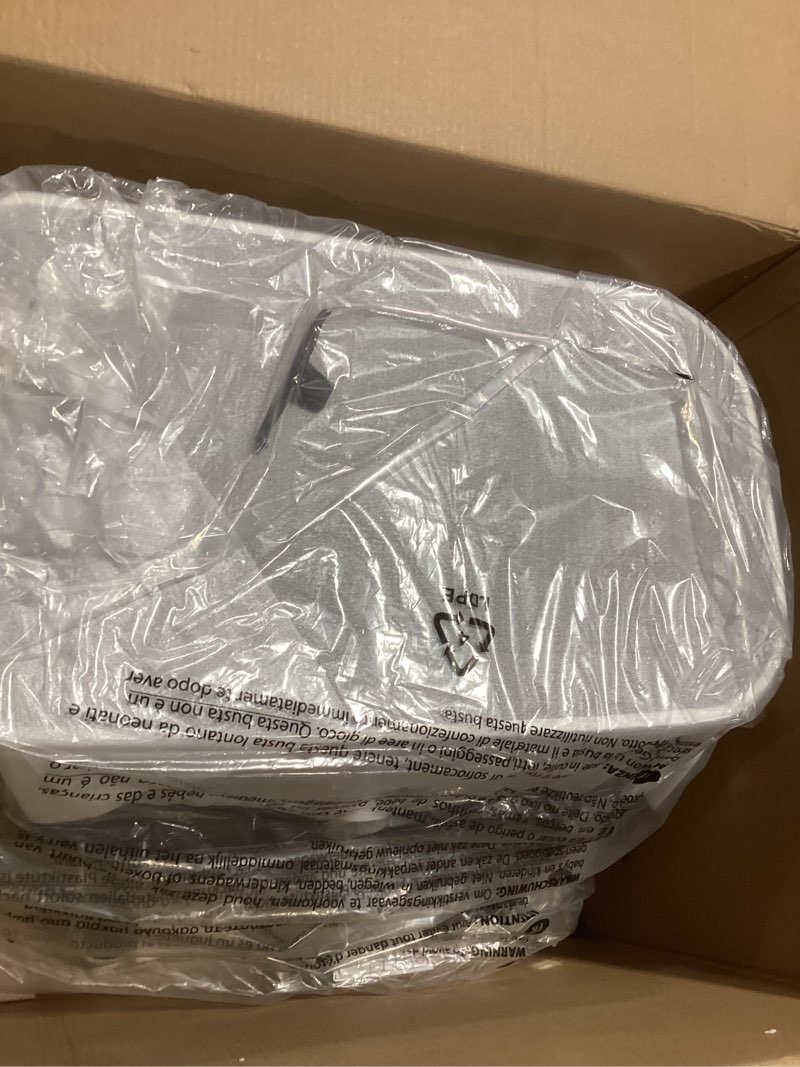 Condition photo showing New/Like New for Ninja DZ401 Foodi 10 Quart 6-in-1 DualZone XL 2-Basket Air Fryer with 2 Independent Frying Baskets, Match Cook & Smart Finish to Roast, Broil, Dehydrate for Quick, Easy Family-Sized Meals, Grey