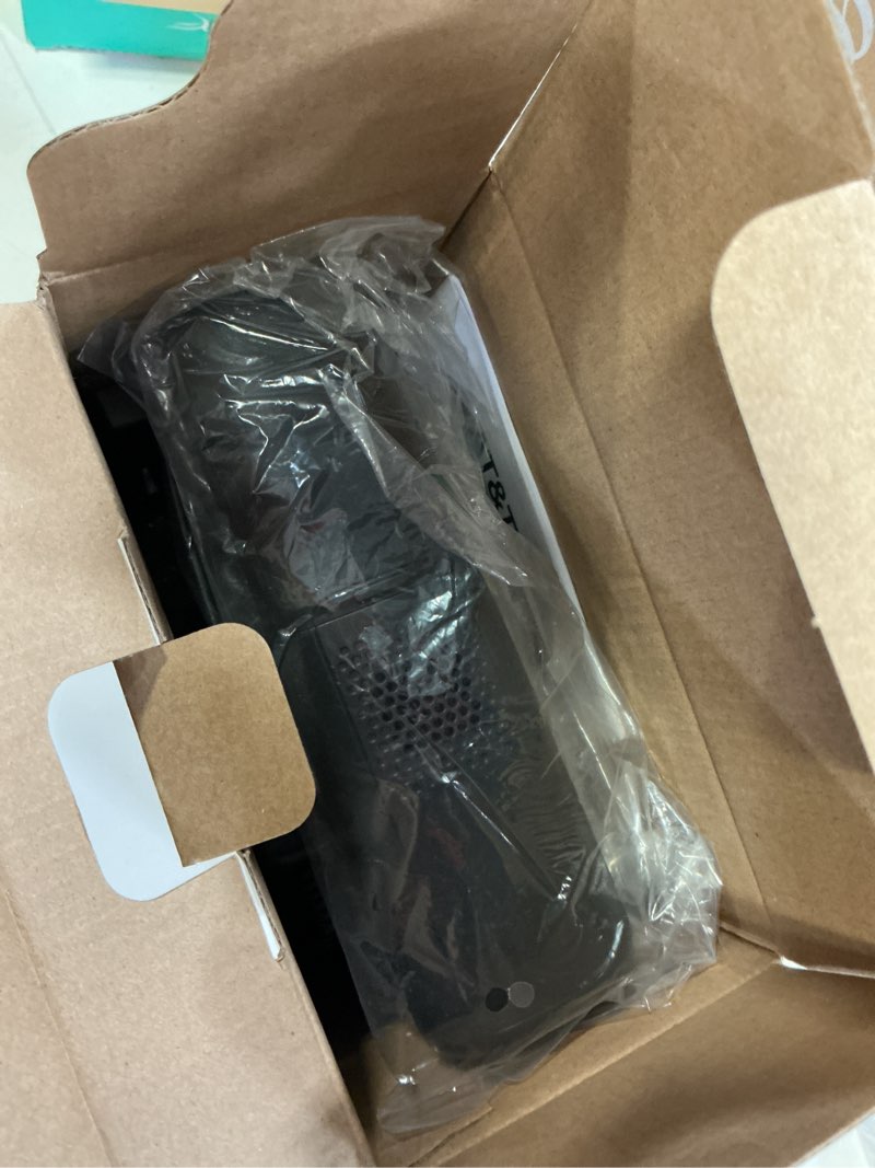 Condition photo showing Good Condition for at&t bl102-2 dect 6.0 2-handset cordless phone for home with answering machine, call blocking, caller id announcer, audio assist, intercom, and unsurpassed range, silver/black 2 handset phone