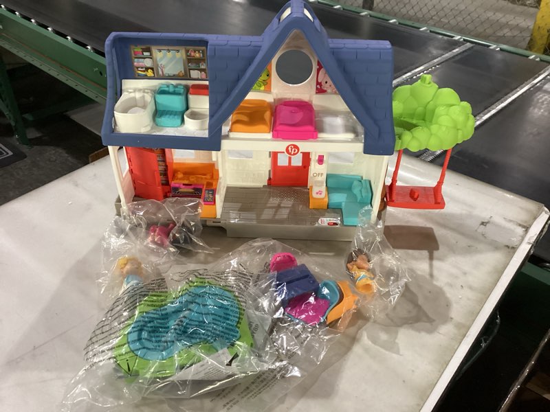 Condition photo showing New/Like New for Fisher-Price Little People Toddler Toy Friends Together Play House Pretend Playset with Learning Son