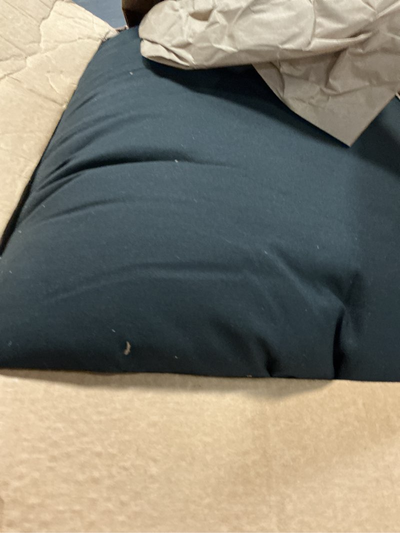 Condition photo showing Good Condition for CozyLux California King Comforter Set Black, 3 Pieces Cal King Solid Breathable Quilted Bedding Sets, Cozy Luxury Fluffy Soft Bed Sets with Down Alternative Comforter and 2 Pillowcases for All Season Black California King