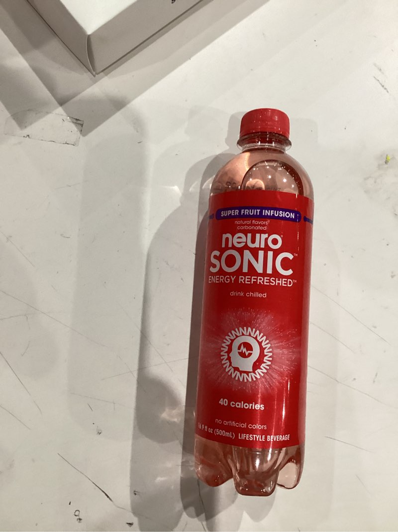 Condition photo showing New/Like New for Neuro Sonic Energy Refreshed Super Fruit Infusion, 16.9 fl oz