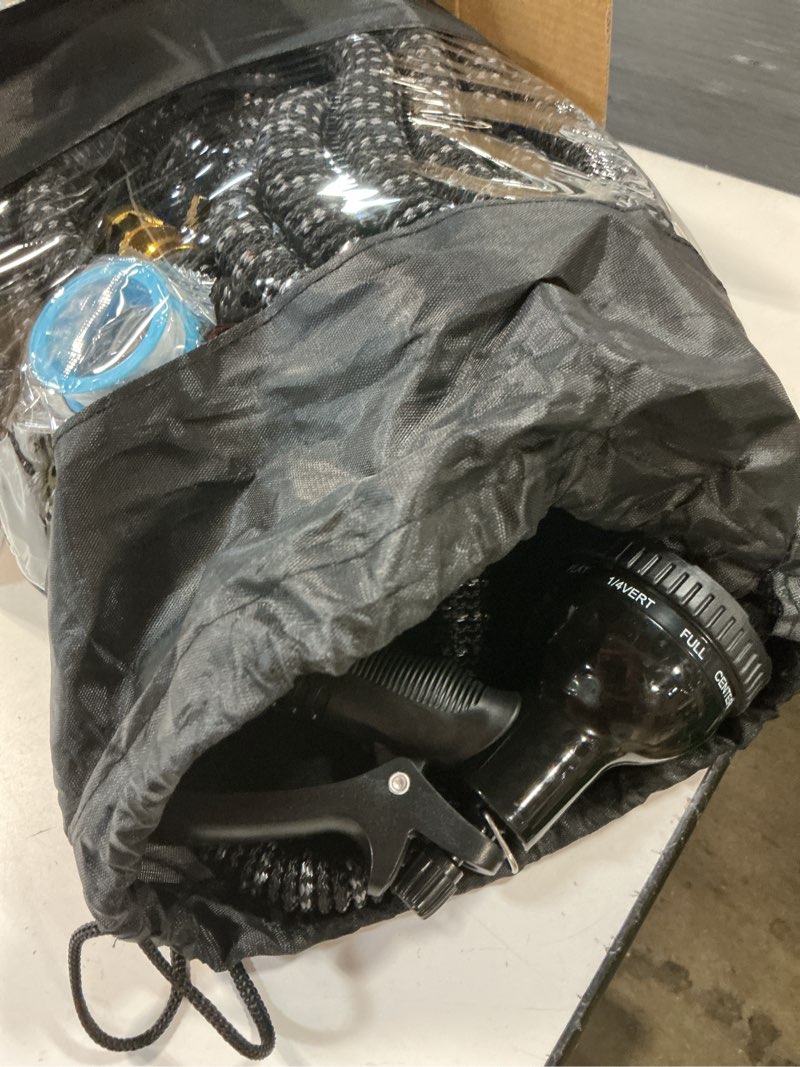 Condition photo showing Good Condition for 100 ft garden hose,non-expandable lightweight all-weather water hoses, ultra durable and flexible ga