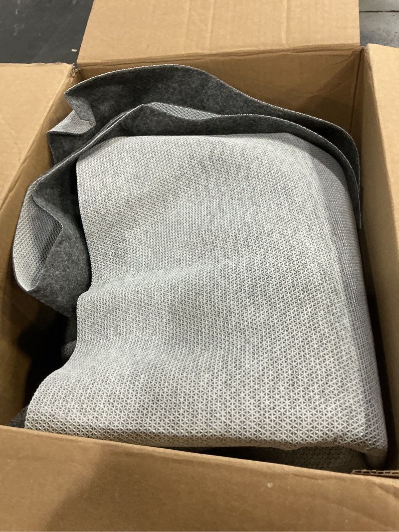 Condition photo showing Good Condition for non-slip rug pads 7 x 9ft, 100% waterproof extra large area rugs non skid rug pad for all floors and finishes durable hardwood floor protective felt keeps rugs in place, safe and secure 7ftx9ft?rectangular? 1/8" thick