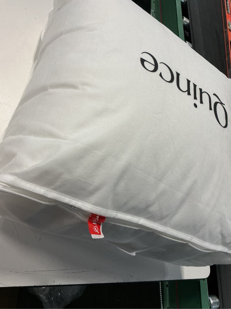 Condition photo showing New/Like New for premium down alternative duvet insert, king/cal king, white