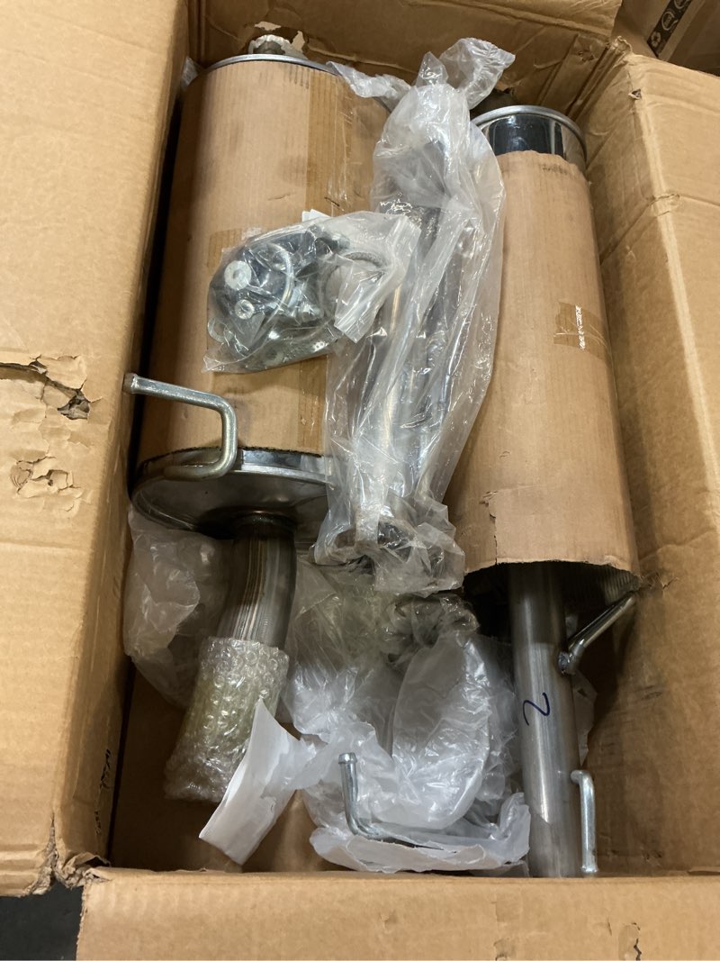 Condition photo showing Good Condition for stainless steel epa-approved resonator muffler exhaust system kit replacement parts for honda cr-v 2007 2008 2009 2.4l muffler for 2007-2009 honda crv 2.4l
