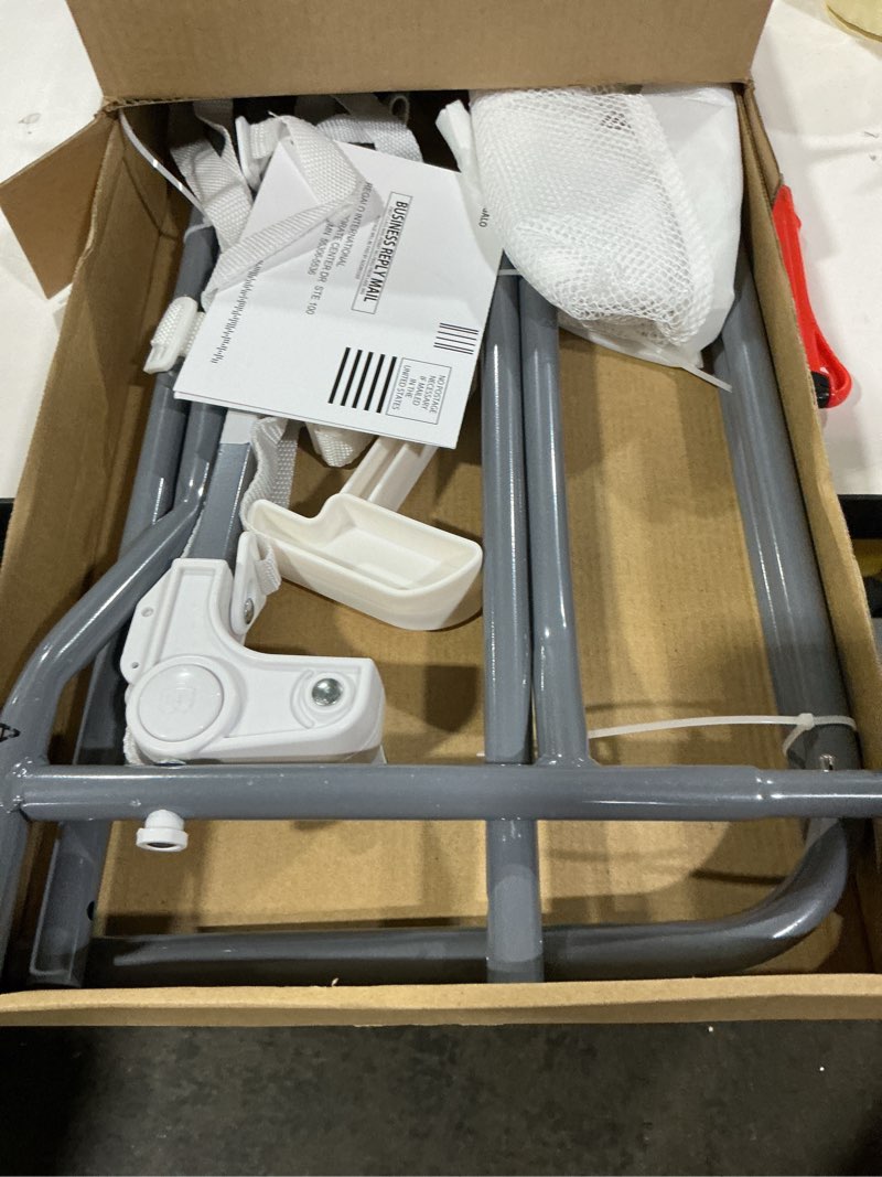 Condition photo showing New/Like New for Regalo Safety Swing Down Bed Rail Guard for Toddlers, Bed Safety Rail with Patented Gap Guard, Fits Twin, Full & Queen Mattress, White, Tested & Safe for 30 Years, American Designed, Family Owned 43 Inch