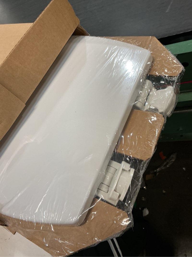 Condition photo showing Good Condition for bemis 1500ec 390 lift-off wood elongated toilet seat, cotton white (pack of 1) elongated basic