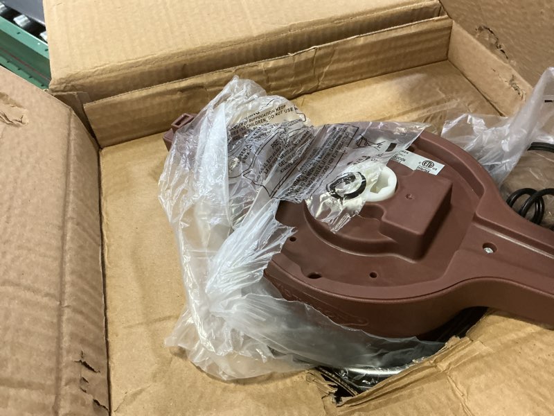 Condition photo showing Good Condition for nostalgia electric ice cream maker - old fashioned soft serve ice cream machine makes frozen yogurt or gelato in minutes - fun kitchen appliance - vintage wooden style - dark wood - 4 quart 4 qt dark wood