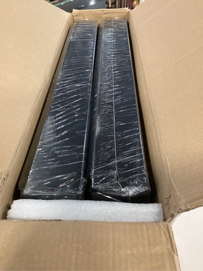 Condition photo showing Good Condition for 2 Pack Expandable (15.1"-26.3") Pull Out Cabinet Organizer 21" Deep With Raising Pad for Framed Cabinets,Upgrade 3 Slide Rails Slide Out Drawers,No Drill Roll Out Shelves Adhesive,Black Black 21"D x 15.1"-26.3"W(2Pack)